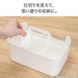仕切りがはずせるハコブNインボックス(モカ) ニトリの詳細画像2