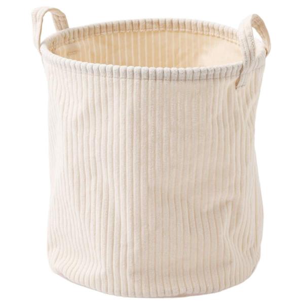 取手付きバスケット円形S(NF R2830 アイボリー) ニトリ