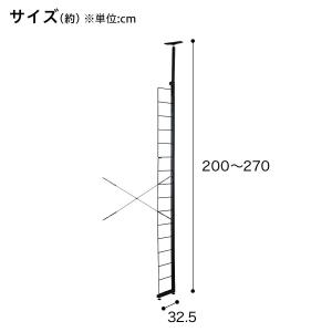 【Nポルダ連結用】 棚板なし追加サイドパーツ(...の詳細画像1
