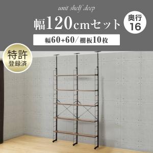 幅120cmセット奥行スリムNP2 【幅60+...の詳細画像1