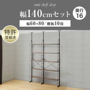 幅140cmセット奥行スリムNP2 【幅60+...の詳細画像1