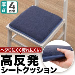 高反発シートクッション(シェニール 2SQ N...の詳細画像1