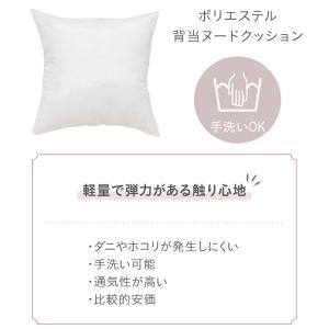 ポリエステル 背当ヌードクッション(DHs24...の詳細画像1
