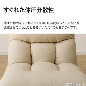 座椅子 つながる ワイド ポケットコイル 座イ...の詳細画像5
