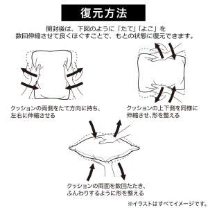 低反発ヌード長座布団(PU002) ニトリの詳細画像1