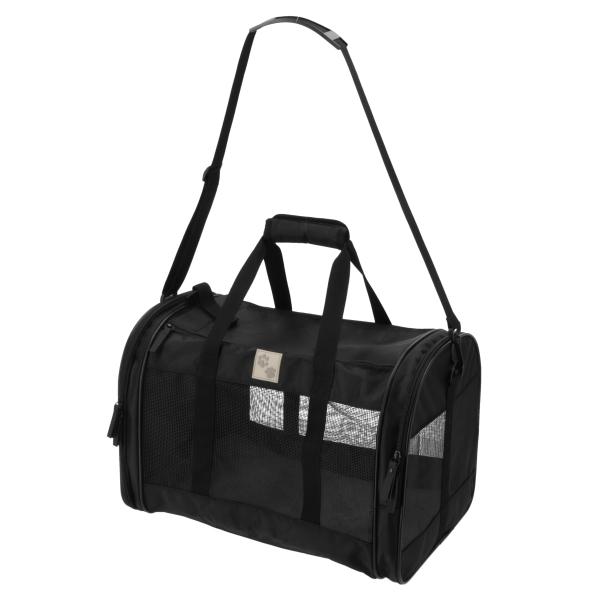 ペットキャリーボストン(ブラック PCDH25) デコホーム ニトリ