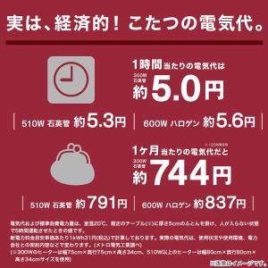 こたつ敷ふとん 正方形(Nウォーム SL250...の詳細画像4