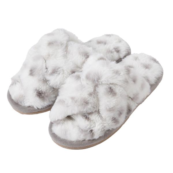 ルームシューズ(アミコミファー ngSRx2a レオパード M) デコホーム ニトリ