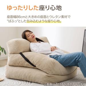 ウレタンソファベッド(US-N03USB GR...の詳細画像2