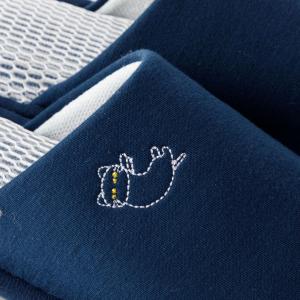 スリッパ L(デコネコMS ネイビー nrSR...の詳細画像5