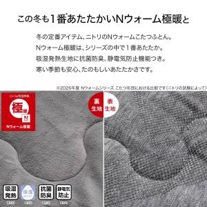 こたつ掛け布団 長方形(Nウォーム極暖 CH2...の詳細画像3