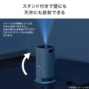 簡単設置で大画面 コンパクト プロジェクター ...の詳細画像2