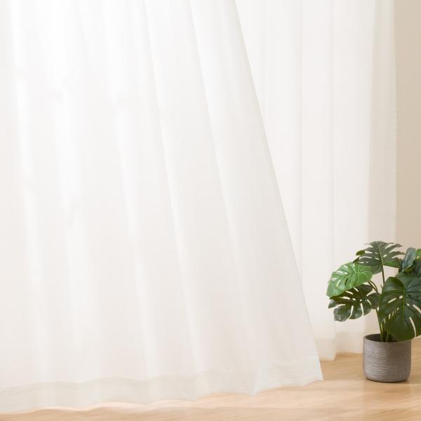 （1枚入り）UVカット99％ 遮熱・遮像・採光レースカーテン(RL079 150X176X1) ニト...