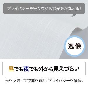 遮像・遮熱レースロールスクリーン(JY01K ...の詳細画像1