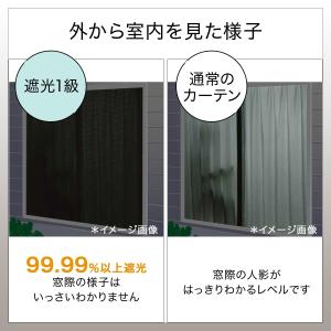 遮光1級フリーカット間仕切り(A1 GY 14...の詳細画像4