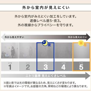 遮熱・遮像・防炎・UVカットレースカーテン(R...の詳細画像3