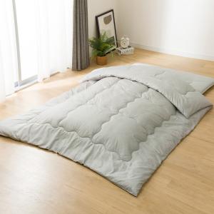 カバーなしで使える寝具2点セット シングル(S...の詳細画像2
