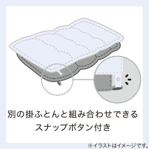 ポリエステル薄掛ふとん シングル(K2427 ...の詳細画像4