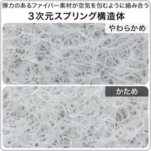 通気性の良い敷布団 シングル(Nブレス プラス...の詳細画像5