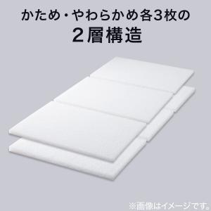 通気性の良い敷布団 ダブル((Nブレス プラス...の詳細画像3