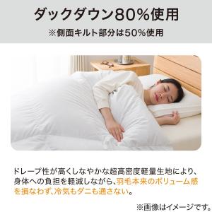 羽毛掛ふとん スタンダード シングル(UL K...の詳細画像5