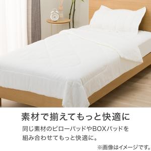 肌ふとん シングル(コットンフレンチリネン S...の詳細画像2