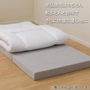 【日本製】 高反発 3つ折りマットレス 厚さ1...の詳細画像1