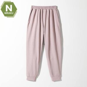 WOMENS 着るだけで疲労回復リカバリーウェア ルームパンツ ロング丈(Nミラク ローズ L) ニトリ