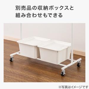 高さ調整できる 頑丈なハンガーラック シングル...の詳細画像3