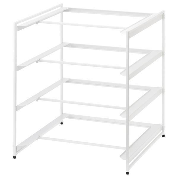 クリア収納 フレーム (ワイド浅型 4段) ニトリ 限定価格：1/5迄