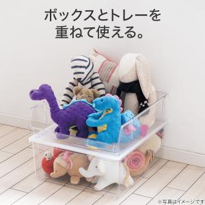 クリア収納 オープンボックス (スリム深型) ニトリの詳細画像4