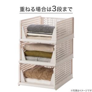 折畳み積み重ね収納 M(WY-M) ニトリの詳細画像2