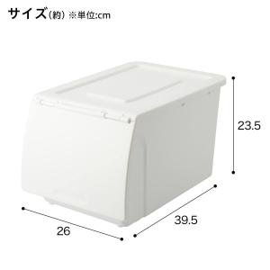 収納ケース ハーフ(N-FL ホワイト) ニトリの詳細画像1