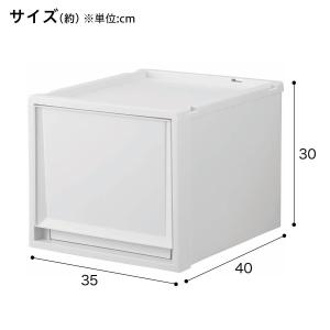 収納ケース フィッツケース奥行40cm(幅35...の詳細画像1