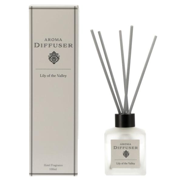 アロマディフューザー　Lily of the Valley　(100LX フロストクリア) デコホー...