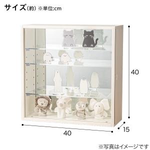 ディスプレイボックス L (ホワイト HS) ニトリの詳細画像1