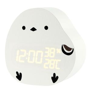 LEDデジタル置き時計 シマエナガ ニトリ