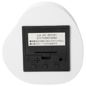 LEDデジタル置き時計 シマエナガ ニトリの詳細画像3