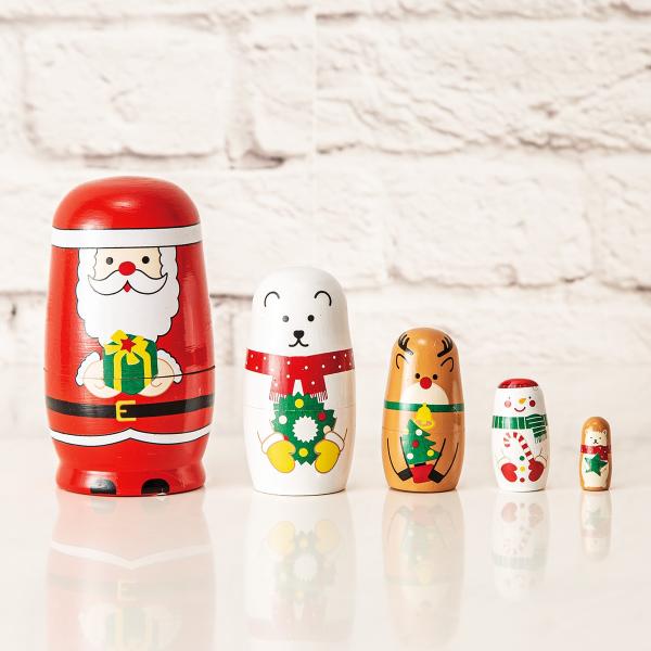 マトリョーシカ(クリスマスパーティー n4BT) ニトリ