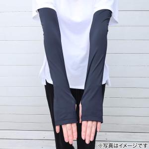 UVカット 冷感 アームカバー M( ブラック...の詳細画像1