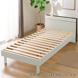 ニトリ（NITORI） ベッド すのこセミダブルベッドフレーム(MF-301 MBR