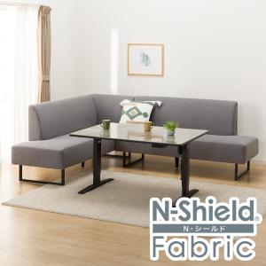 ニトリ 傷・汚れに強い布張リビングダイニング3点セット(JT341