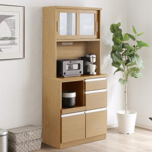 ニトリ 半透明ガラスのキッチンボード (幅80cm GY) : ニトリ