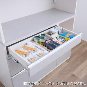 石目柄キッチンボード (幅120cm ダークグ...の詳細画像3