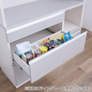 石目柄キッチンボード (幅120cm ダークグ...の詳細画像4