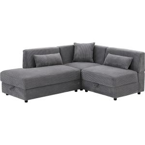 ニトリ（NITORI） ソファー ソファ コーナーソファ(SG01 LC GY) カウチ