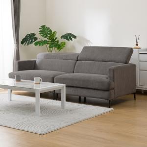 【9月末送料込み】ニトリ　3人掛け布張りソファ(サザーラ GY) 3人掛けソファ 布張りタイプ (サザーラ GY) | ニトリネット【公式