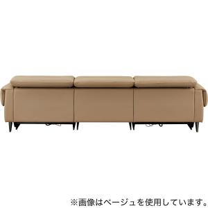 3人掛けワイドソファ 本革(一部合成皮革)タイ...の詳細画像5