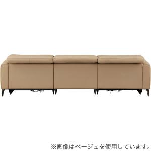 3人掛けワイドソファ 本革(一部合成皮革)タイ...の詳細画像5