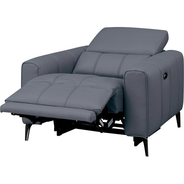 1人掛け電動リクライニングソファ(LS05 革 NW DBL) ニトリ